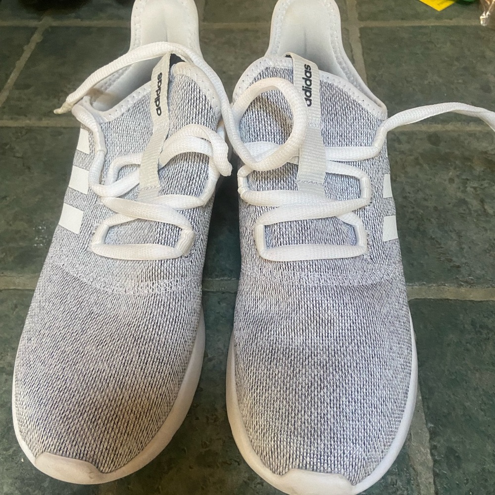 Adidas Black and White Athletic Shoes - Picture 4 of 4